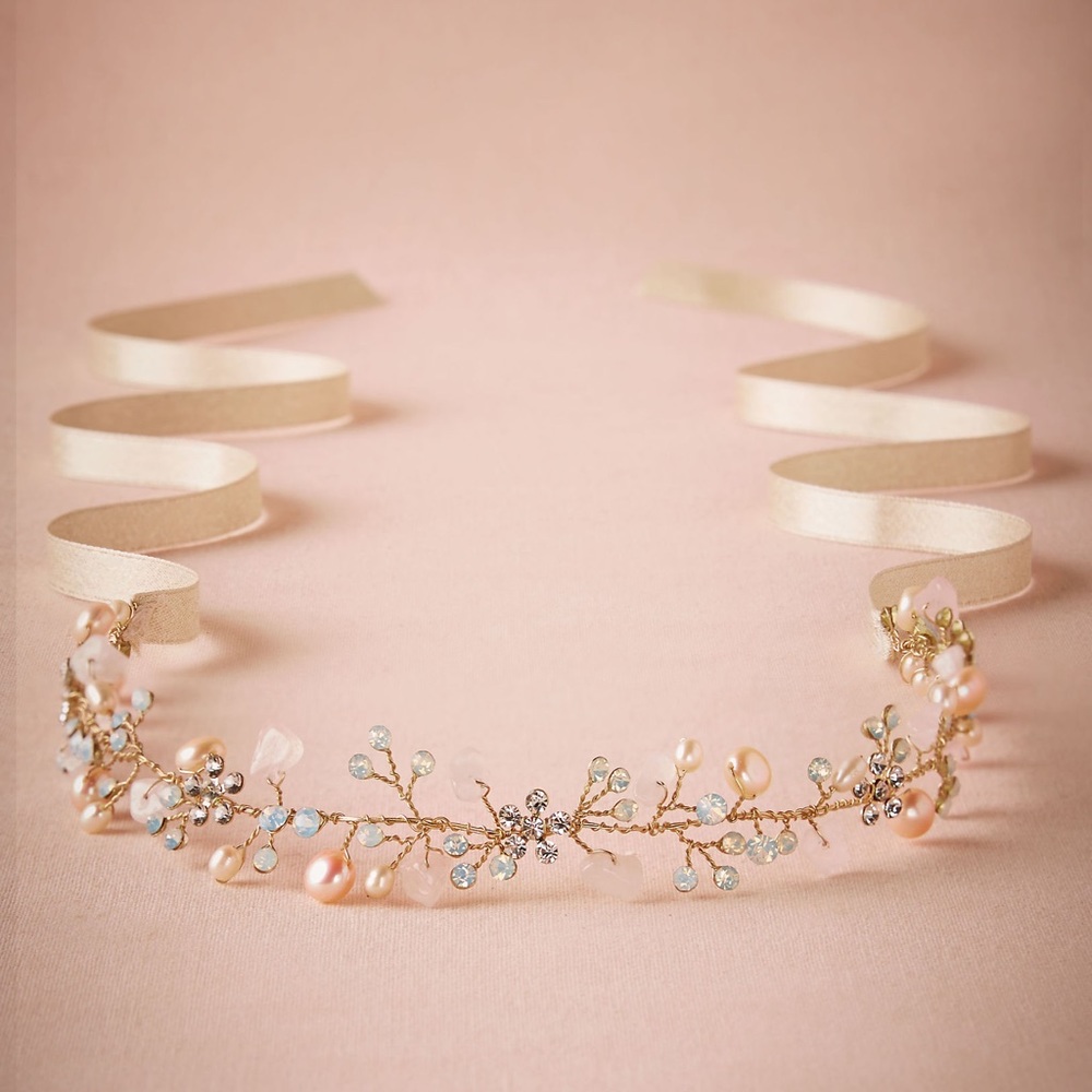 BHLDN Rosales Halo w/o ribbon